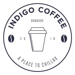 SIDEKICK (satocy)さんのタイバンコクにも進出予定！のカフェ『indigo coffee』のロゴ作製への提案