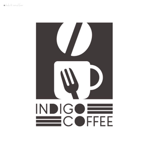 S.H.A.D.O. (shado_toy)さんのタイバンコクにも進出予定！のカフェ『indigo coffee』のロゴ作製への提案