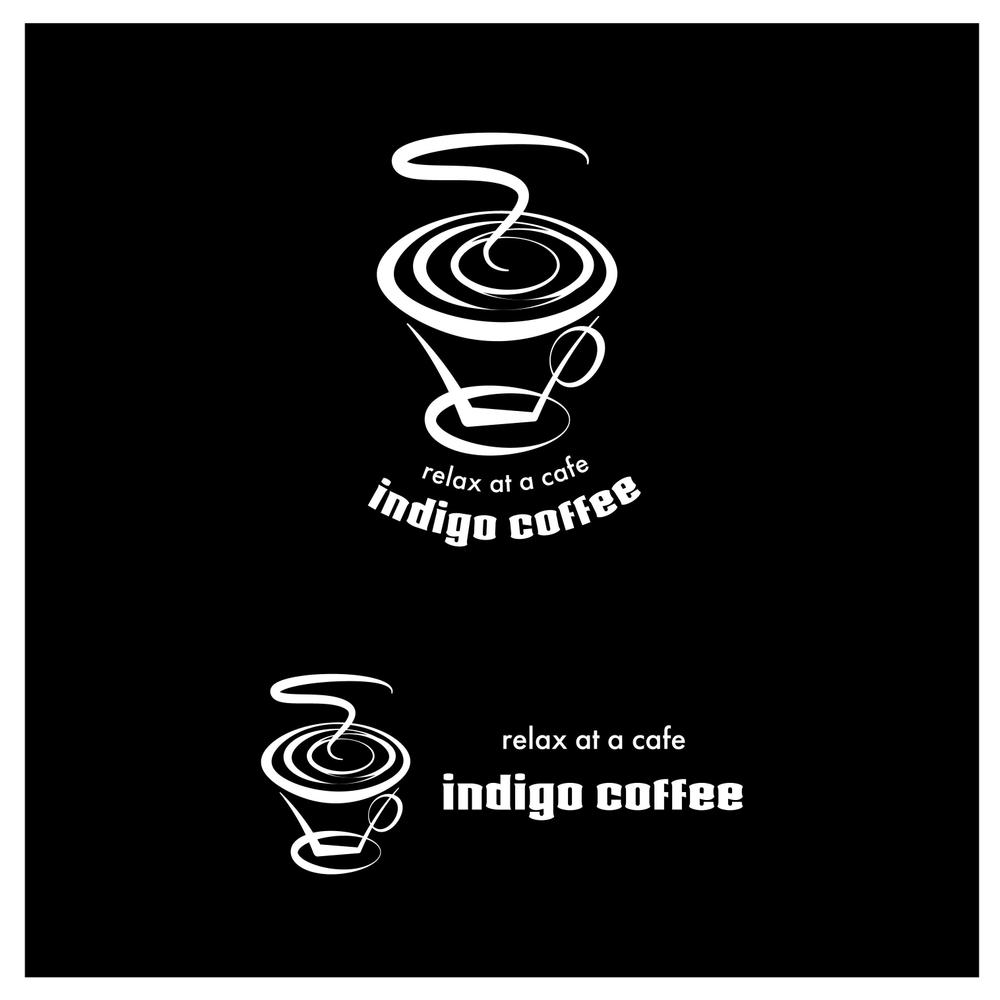 タイバンコクにも進出予定！のカフェ『indigo coffee』のロゴ作製