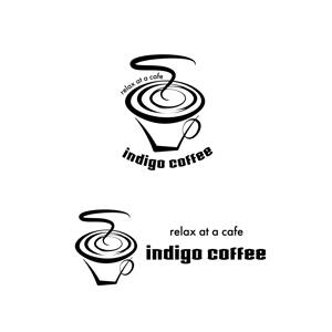 mogu ai (moguai)さんのタイバンコクにも進出予定！のカフェ『indigo coffee』のロゴ作製への提案