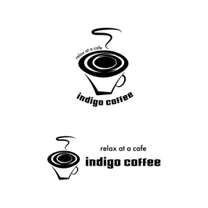mogu ai (moguai)さんのタイバンコクにも進出予定！のカフェ『indigo coffee』のロゴ作製への提案