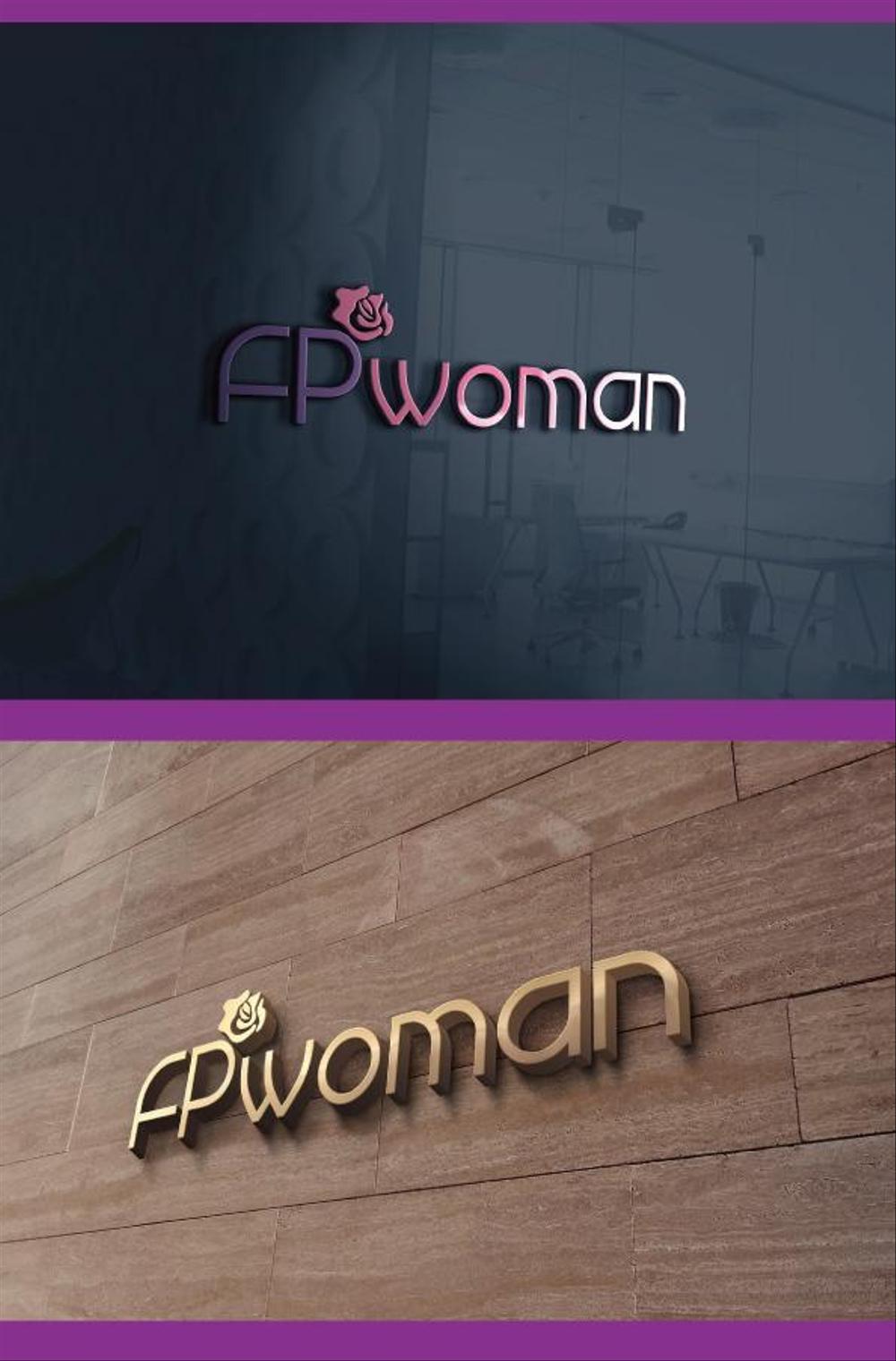 女性のためのファイナンシャルプランニング会社のロゴ製作