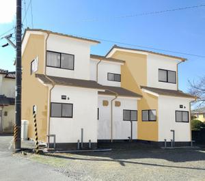 Yu Hiraoka Design (yuhiraoka)さんの築古アパート３棟の屋根・外壁塗装デザインへの提案