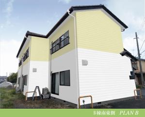 t-design-officeさんの築古アパート３棟の屋根・外壁塗装デザインへの提案