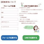 藤井 ()さんのホームページ内設置応募フォームデザイン作成（コーディングなし）への提案