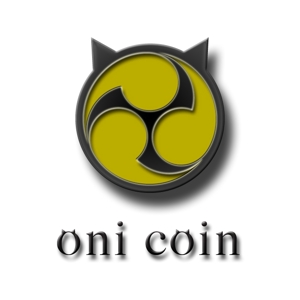 jp tomo (jp_tomo)さんの仮想通貨 oni coin のシンボルマークロゴ作成への提案