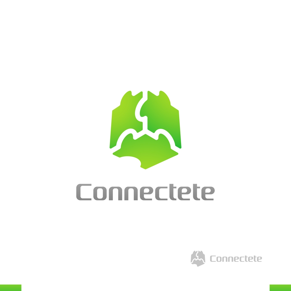 ブロックチェーンシステム開発会社「Connectete」のロゴ
