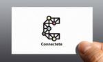G.creative (Gcreative)さんのブロックチェーンシステム開発会社「Connectete」のロゴへの提案