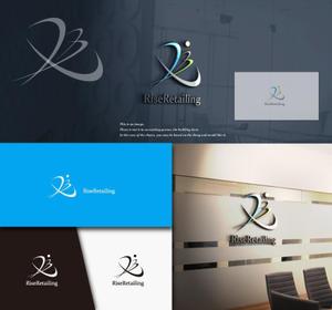ukokkei (ukokkei)さんの3部門を統括する「RiseRetailing 」のロゴ作成への提案