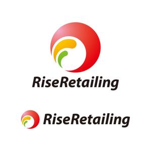 tsujimo (tsujimo)さんの3部門を統括する「RiseRetailing 」のロゴ作成への提案