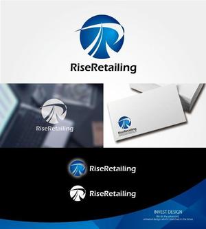 invest (invest)さんの3部門を統括する「RiseRetailing 」のロゴ作成への提案