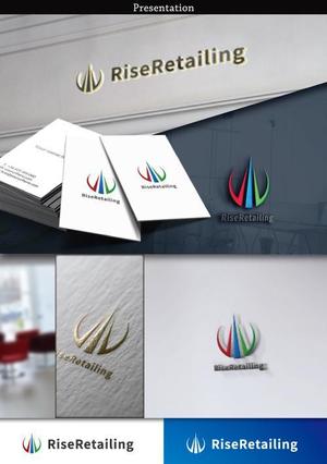 late_design ()さんの3部門を統括する「RiseRetailing 」のロゴ作成への提案