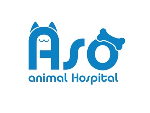 ぽんぽん (haruka0115322)さんの動物病院の看板や名刺のロゴへの提案