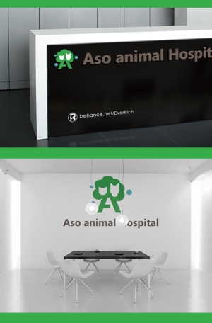  chopin（ショパン） (chopin1810liszt)さんの動物病院の看板や名刺のロゴへの提案