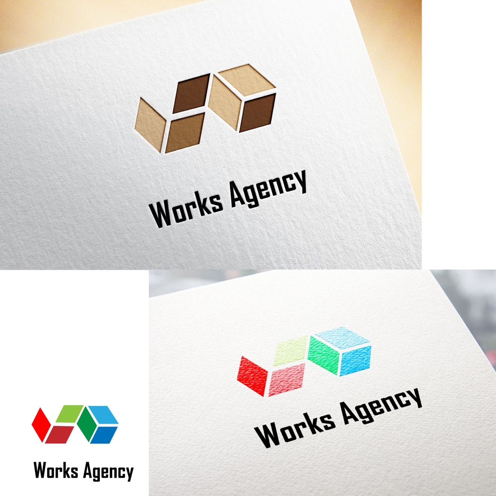 【企業ロゴ】コンサルティング会社「株式会社Works Agency」のロゴ作成依頼