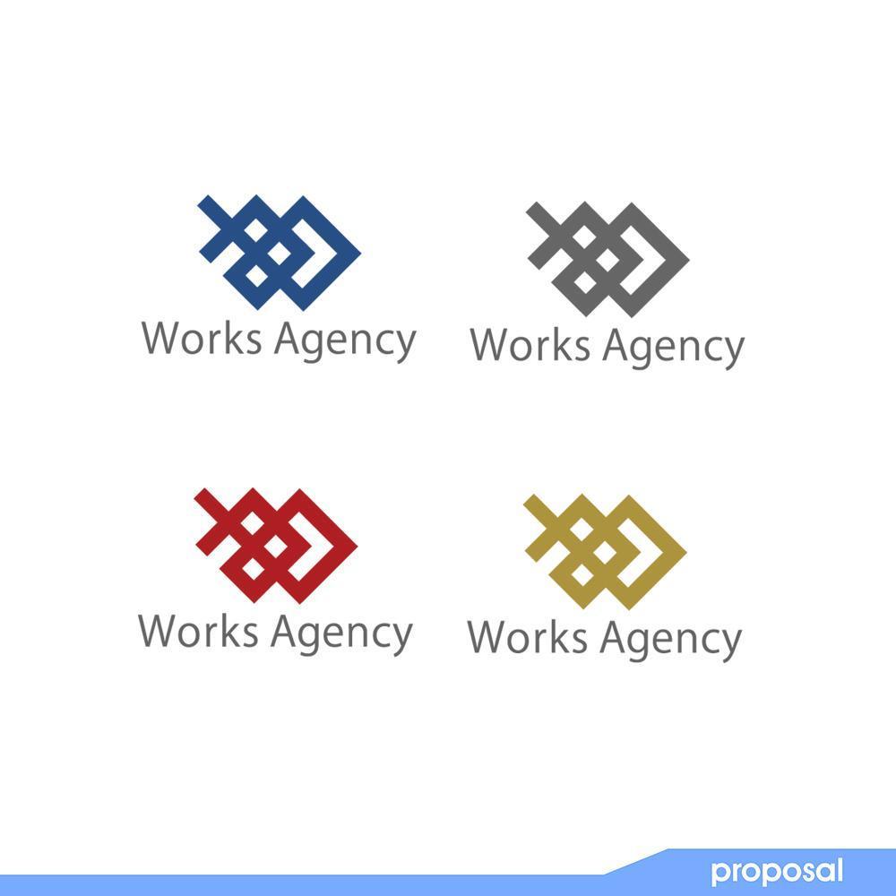 【企業ロゴ】コンサルティング会社「株式会社Works Agency」のロゴ作成依頼