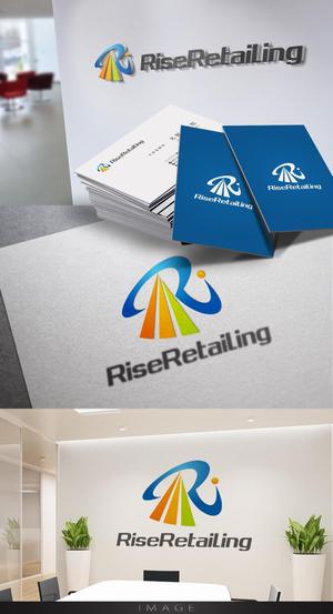 Cobalt Blue (Cobalt_B1ue)さんの3部門を統括する「RiseRetailing 」のロゴ作成への提案