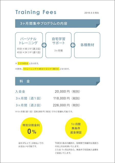 Aoifuneさんの事例 実績 提案 価格表のデザイン 初めまして Aoif クラウドソーシング ランサーズ