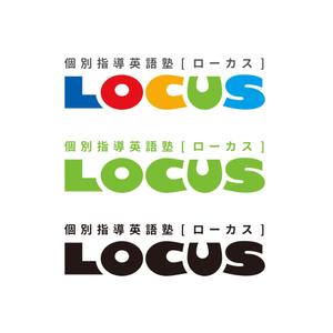 竜の方舟 (ronsunn)さんの学生（小～高）向け英語塾「Locus／ローカス」のロゴへの提案