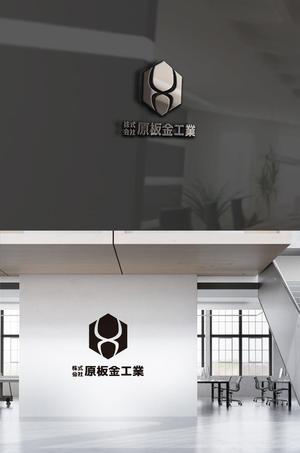 REVELA (REVELA)さんの建築板金業（金属屋根の施工会社）『株式会社原板金工業』のロゴへの提案