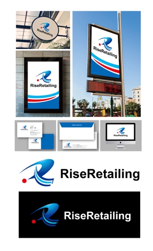 King_J (king_j)さんの3部門を統括する「RiseRetailing 」のロゴ作成への提案