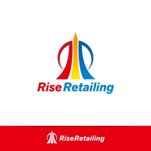 araim (araim)さんの3部門を統括する「RiseRetailing 」のロゴ作成への提案