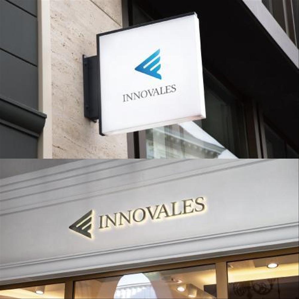 経営と人材育成のコンサルティング会社のロゴデザイン｜INNOVALES株式会社