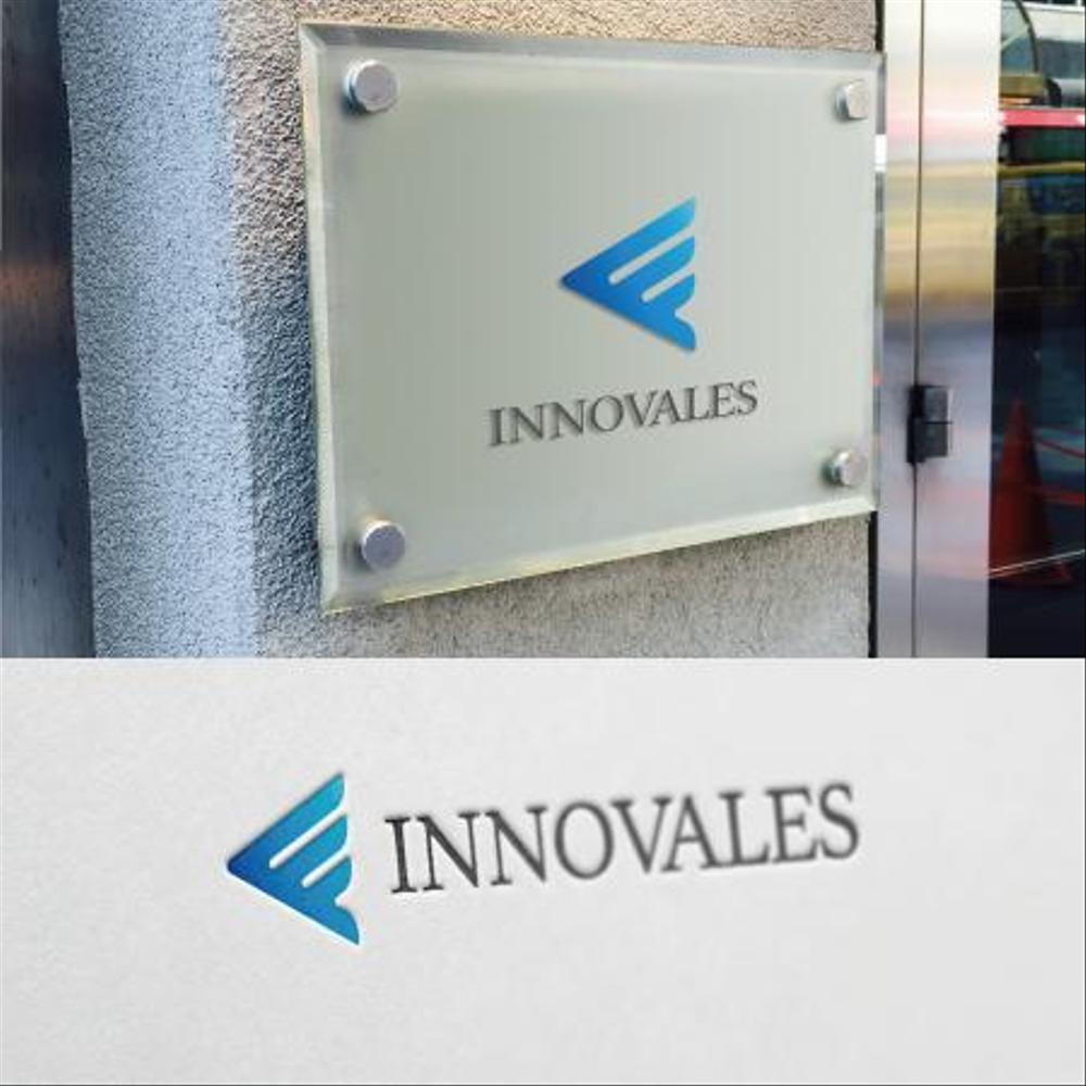 経営と人材育成のコンサルティング会社のロゴデザイン｜INNOVALES株式会社