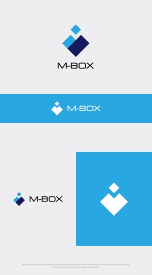 Karma Design Works (Karma_228)さんの「M-Box」のロゴ作成への提案