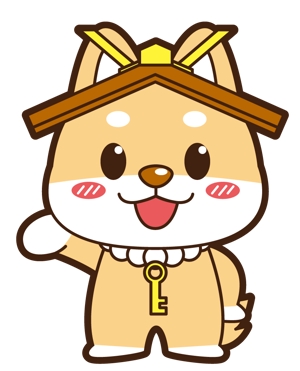 NonnoDesignLabo 片岡希 (NozomiKataoka)さんの犬のキャラクター（空き家の巡回イメージで）への提案