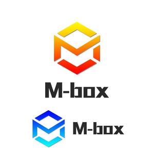ぽんぽん (haruka0115322)さんの「M-Box」のロゴ作成への提案