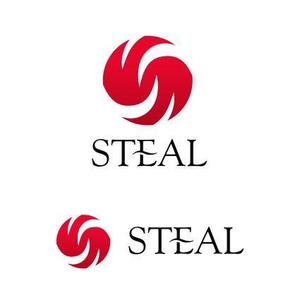 angie design (angie)さんのレザーブランド「STEAL」のロゴ作成への提案
