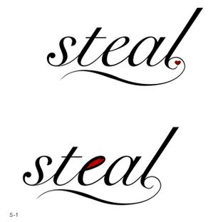 arc design (kanmai)さんのレザーブランド「STEAL」のロゴ作成への提案