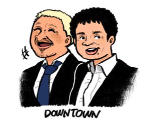 Gureneko (Gureneko)さんの写真を元にスタッフ2名（男女）の似顔絵作成（名刺やパンフで使用します）への提案