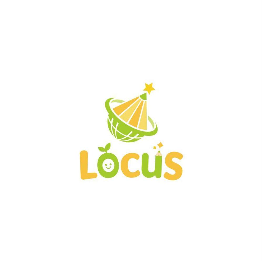 学生（小～高）向け英語塾「Locus／ローカス」のロゴ