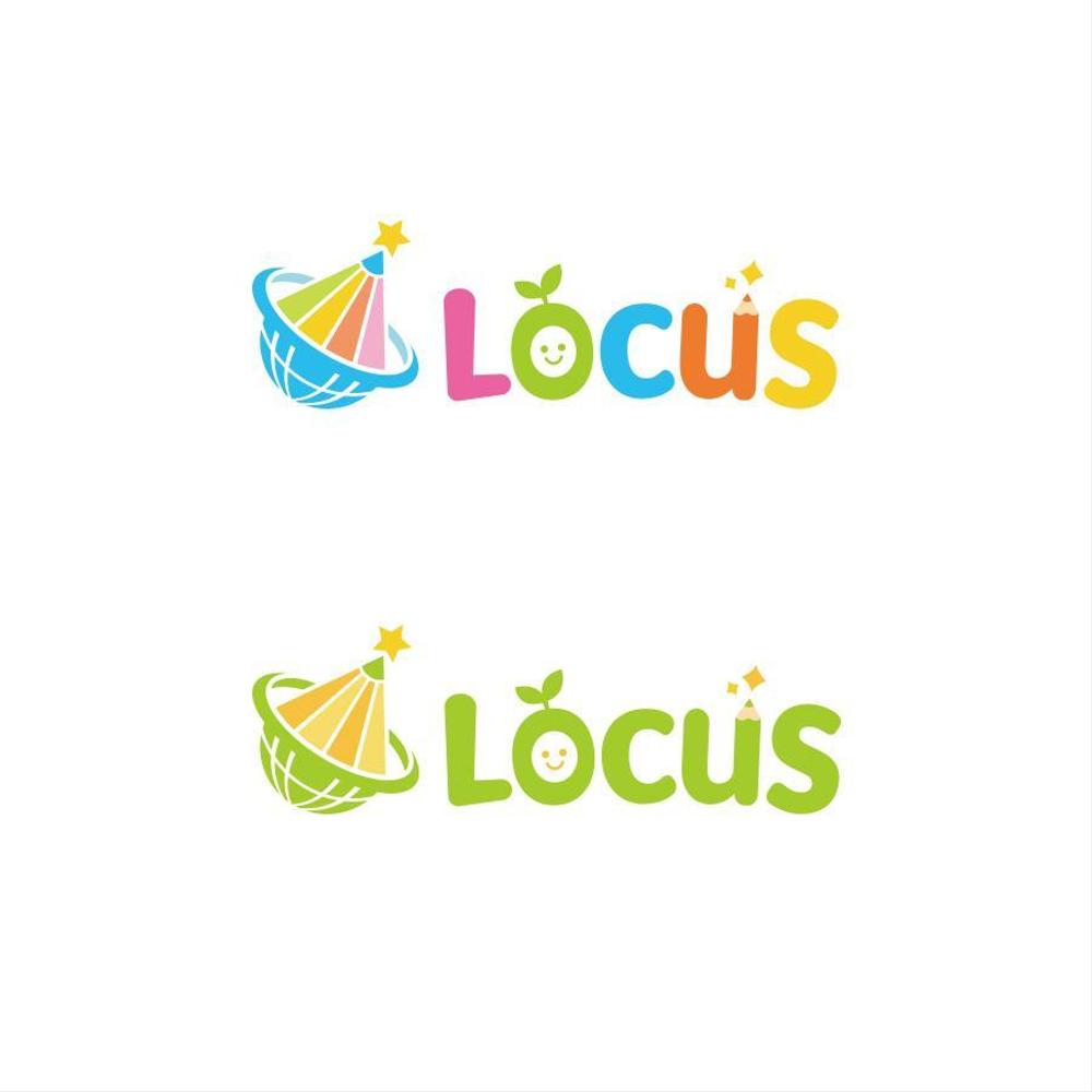 学生（小～高）向け英語塾「Locus／ローカス」のロゴ