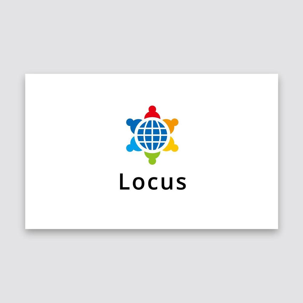 学生（小～高）向け英語塾「Locus／ローカス」のロゴ