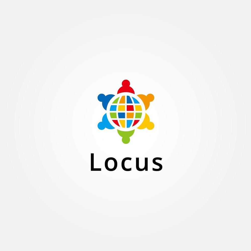 学生（小～高）向け英語塾「Locus／ローカス」のロゴ