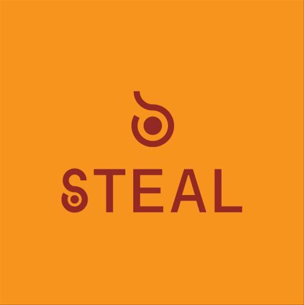 レザーブランド「STEAL」のロゴ作成