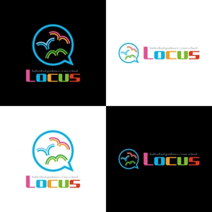 cagelow (cagelow)さんの学生（小～高）向け英語塾「Locus／ローカス」のロゴへの提案