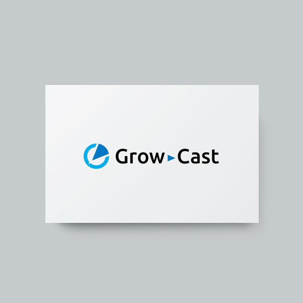 外国人特化の派遣会社 株式会社Ｇｒｏｗ－Ｃａｓｔのロゴ作成