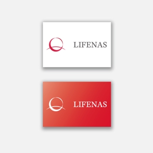 D.R DESIGN (Nakamura__)さんのLIFENAS (リフェナス)株式会社のロゴへの提案