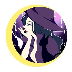 めめ (meme329)さんのショップのイメージキャラになるイラスト  マダムなかわ怖いまつ毛のバチバチな魔女への提案