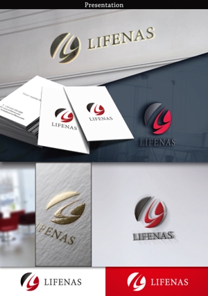 hayate_design ()さんのLIFENAS (リフェナス)株式会社のロゴへの提案