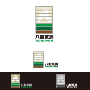 kora３ (kora3)さんの宮崎産緑茶を使用した八穀雑穀米ポン菓子のロゴデザインへの提案