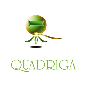K&K (illustrator_123)さんの「QUADRIGA」のロゴ作成への提案