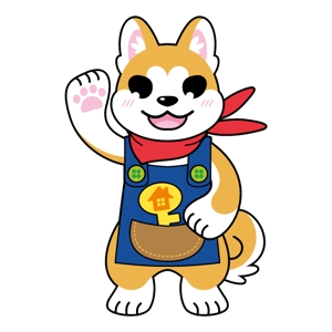 hachibi (hachibi)さんの犬のキャラクター（空き家の巡回イメージで）への提案