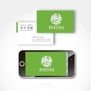 HABAKIdesign (hirokiabe58)さんのスナック 「Rodzina」のロゴへの提案