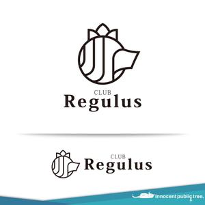 Innocent public tree (nekosu)さんの北新地高級クラブ「CLUB Regulus」（クラブ レグルス）のロゴへの提案