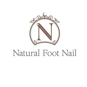 minami (mianamirande)さんのネイルサロン　「Natural Foot Nail」のロゴへの提案